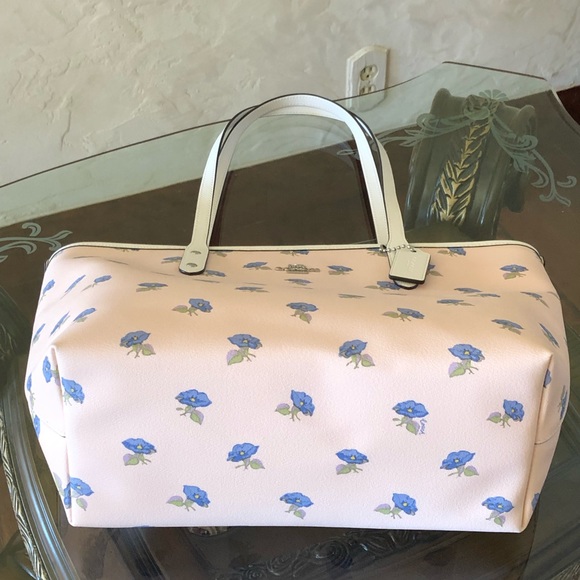 NWT Coach Floral Snow White Zip tote&wallet&pouch - Picture 8 of 8
